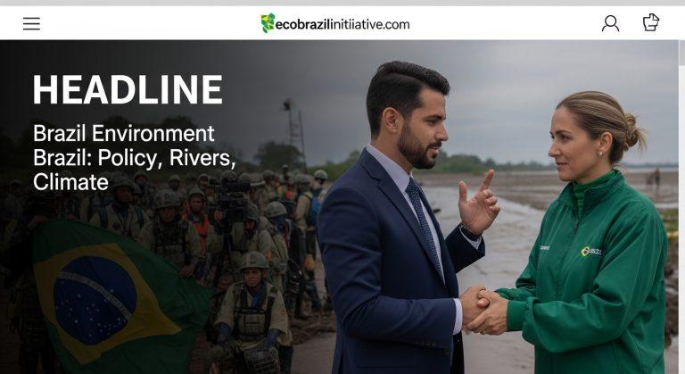 Aerial view of Brazilian Amazon rivers weaving through forest, highlighting ecological complexity and governance challen