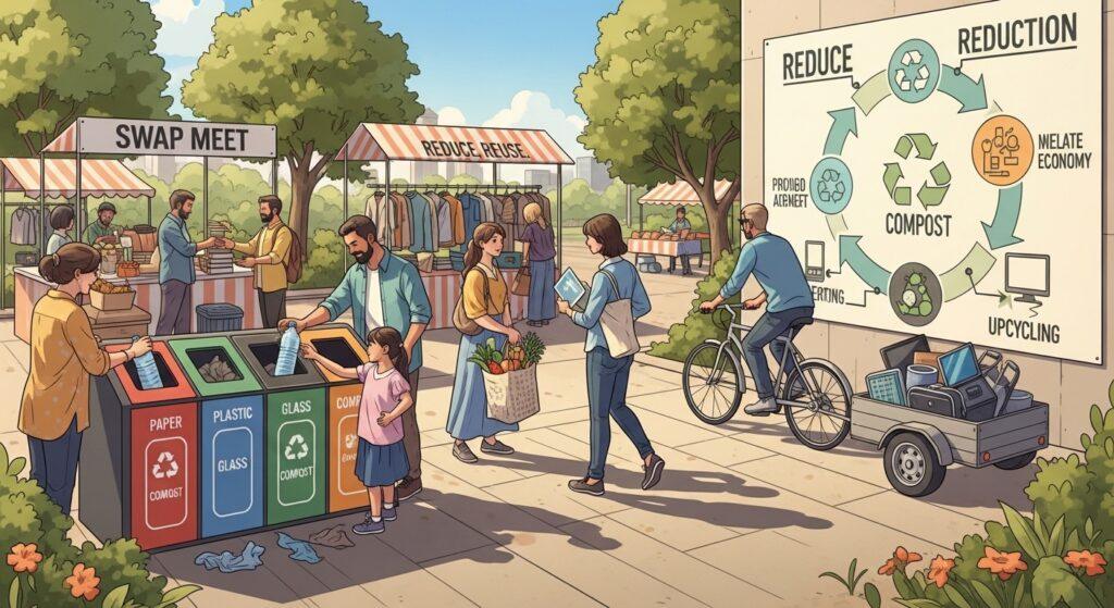 Reciclagem e Redução de Resíduos